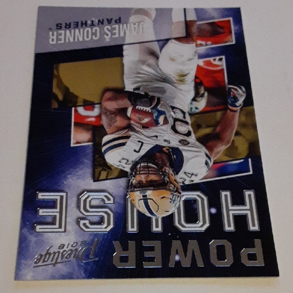 James Conner Panthers Power House NCAA Football Card - Picture 3 of 4